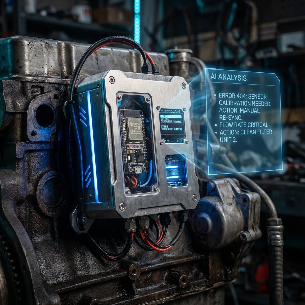 LLM-Based Predictive Maintenance Device