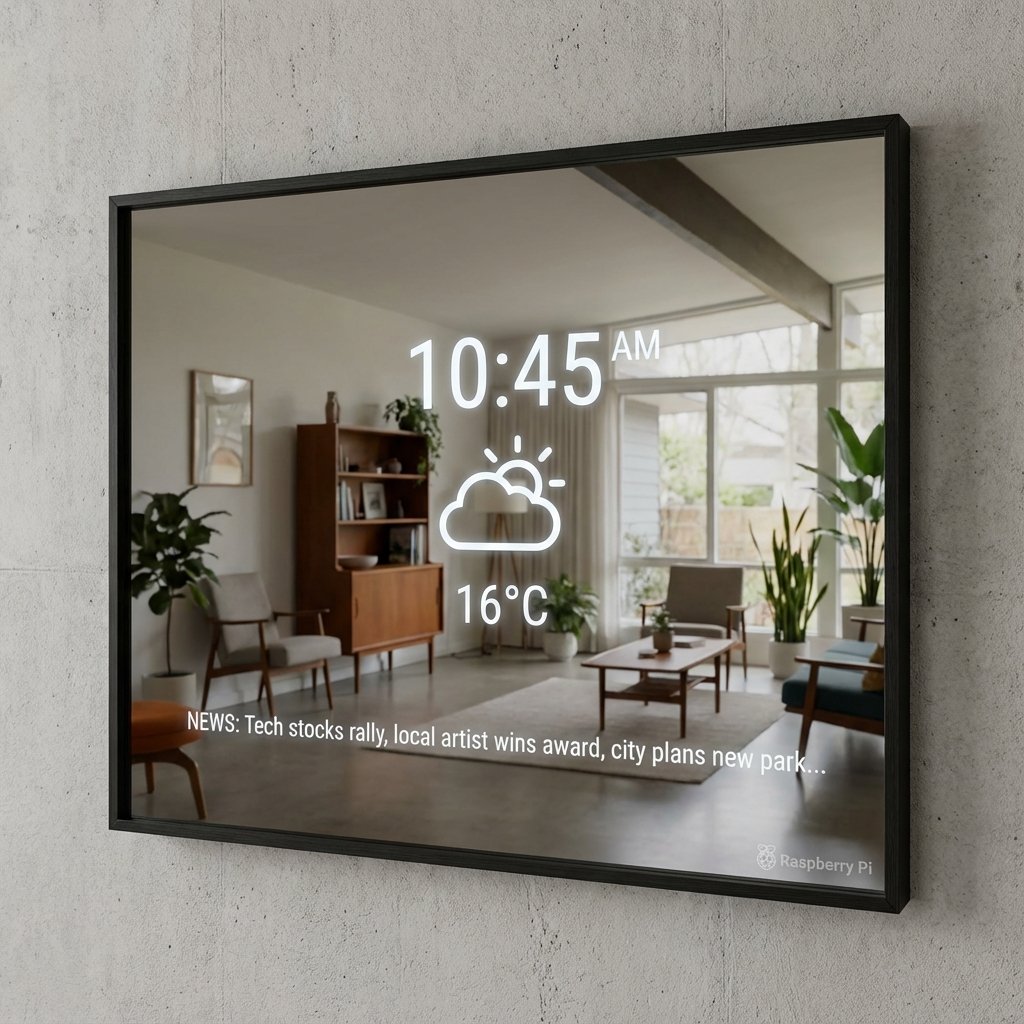 Raspberry Pi Smart Mirror
